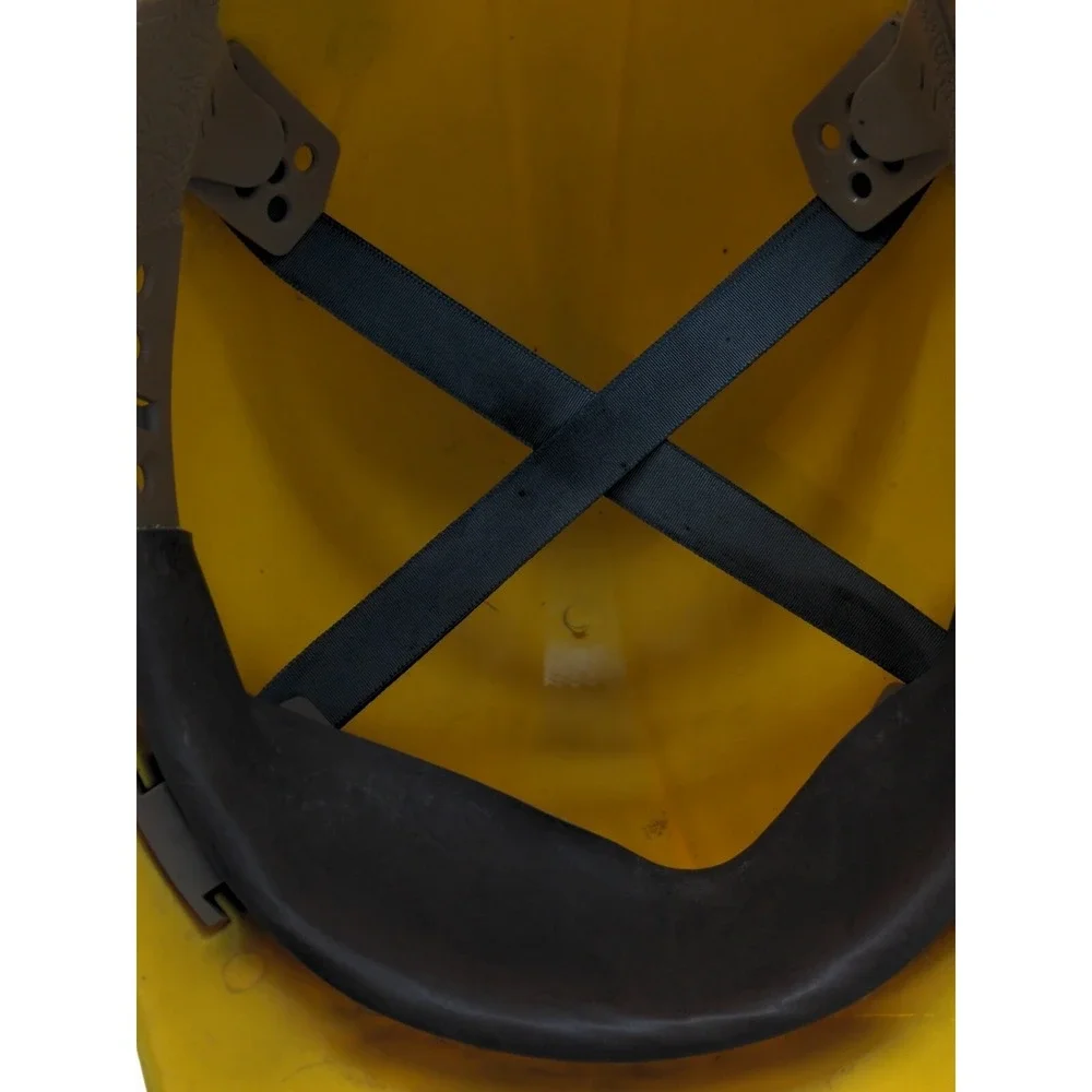 Vintage AO LR hard hat Suspension Good 1994 Yellow 